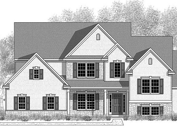Elevation A - Optional Features Shown