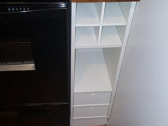 Built in wine rack