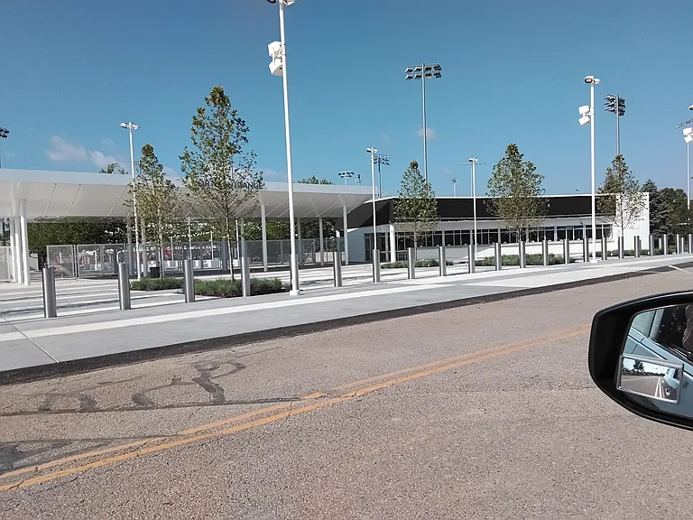 Tennis Stadium entrance
