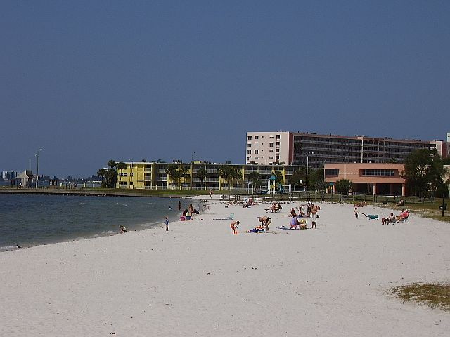 Across from Gulfport Beach