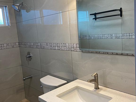 bathroom with showing only