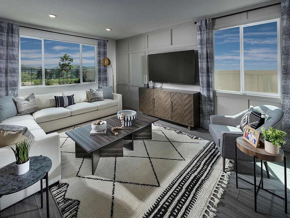 Residence 3 floorplan interior image taken at a nearby Meritage community.