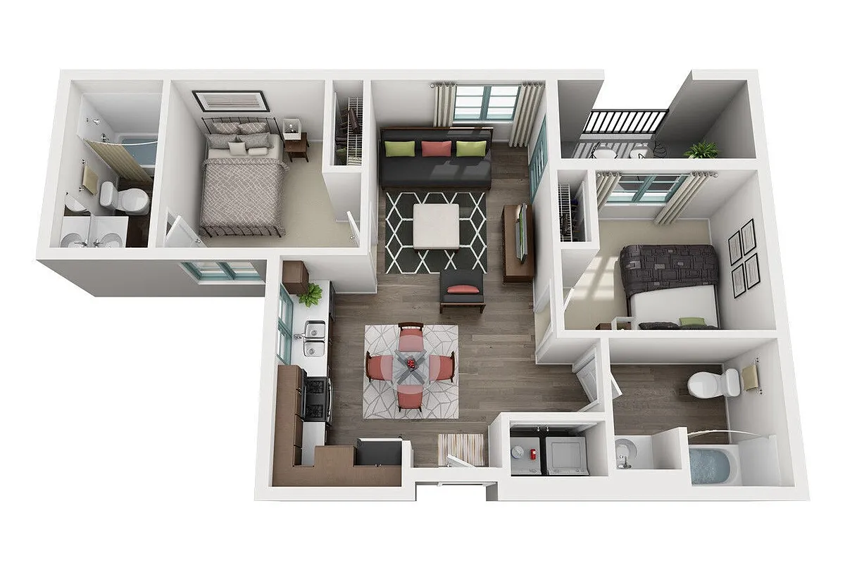 Floor plan B1