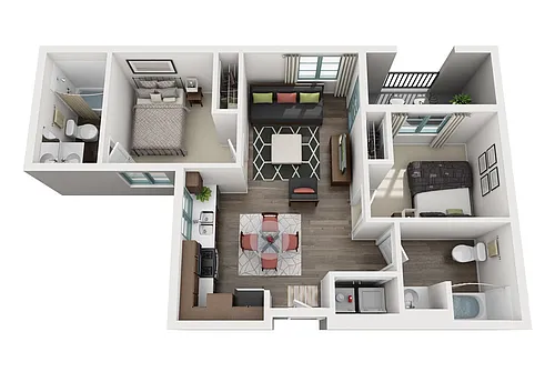 Floor plan B1