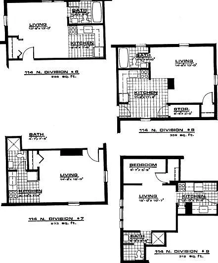 Floor Plan 114 N. Division 6_7_8_9