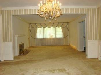Living room & dining room