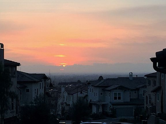 Sunset View from Family Room