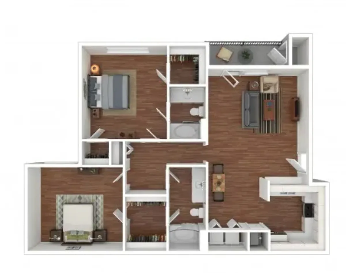 Beautiful Condo with wood floors, granite counters, stainless appliances and fresh paint. - 120 15th St E #523