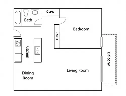 Floor plan Dakota