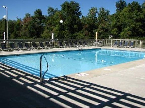 Sparkling swimming pool