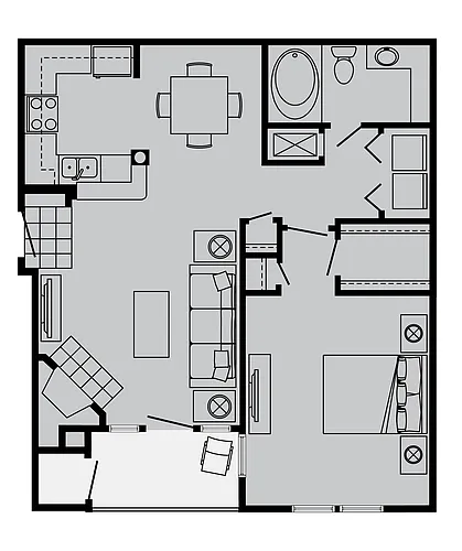 Floor plan B