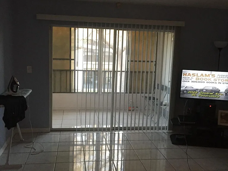 The living room