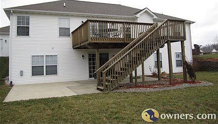 Rear view  -huge back yard