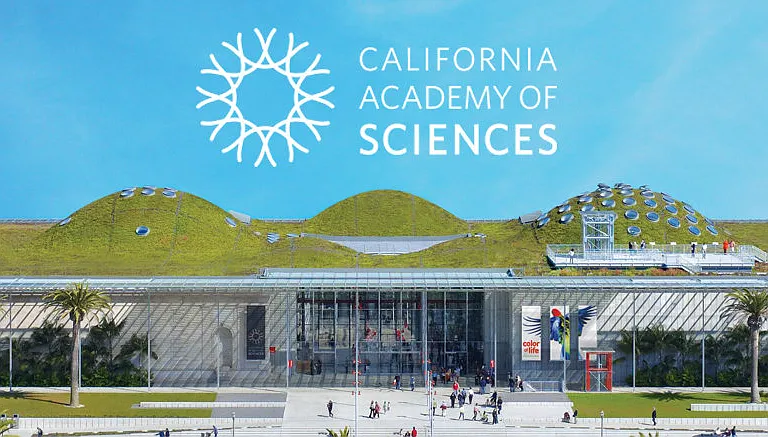 Must-Visit California Academy of Sciences in Golden Gate Park, across from the DeYoung Museum