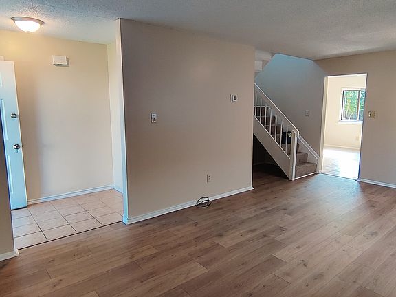 Living room and foyer.