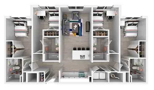 Floor plan D1
