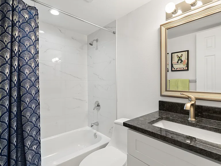 Bathroom with Granite Countertop