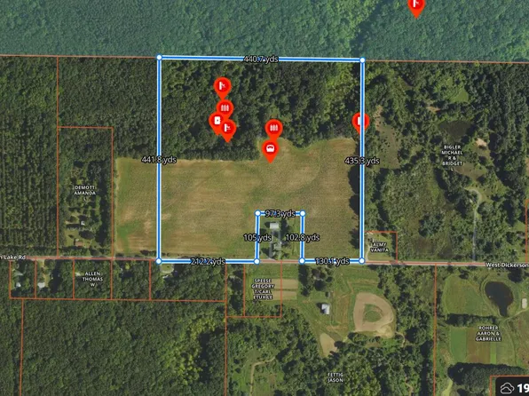 LOT W Dickerson Lake Rd #B, Gowen, MI 49326