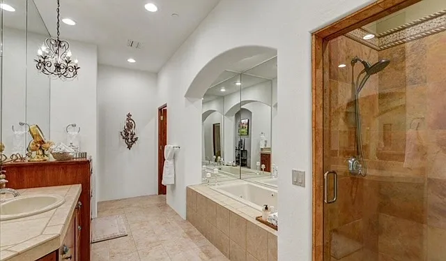Enclosed Shower