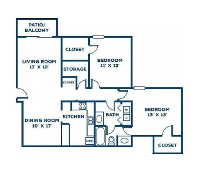 Floor plan The Cottonwood