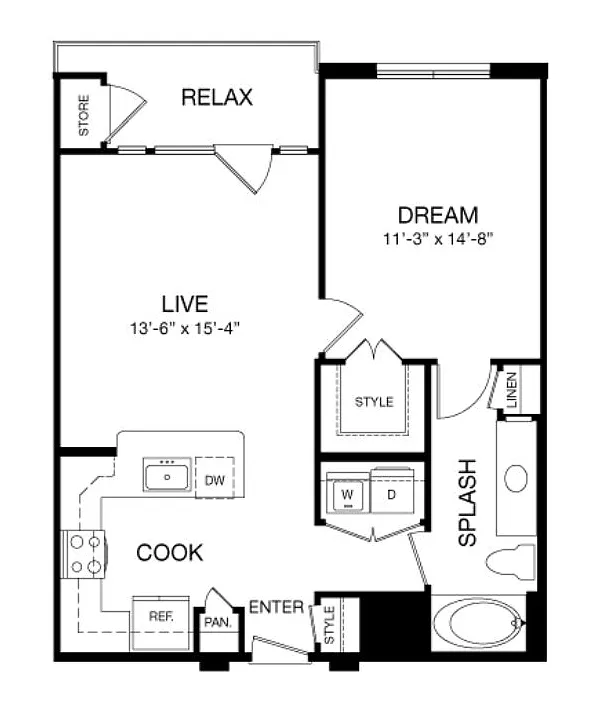 Floor plan A4