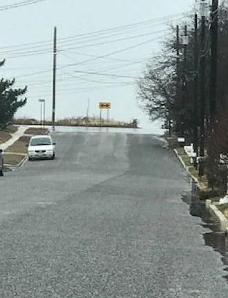 Steps to the Delaware Bay!