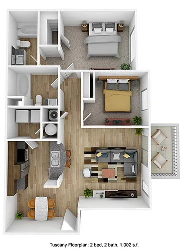 Floor plan Tuscany
