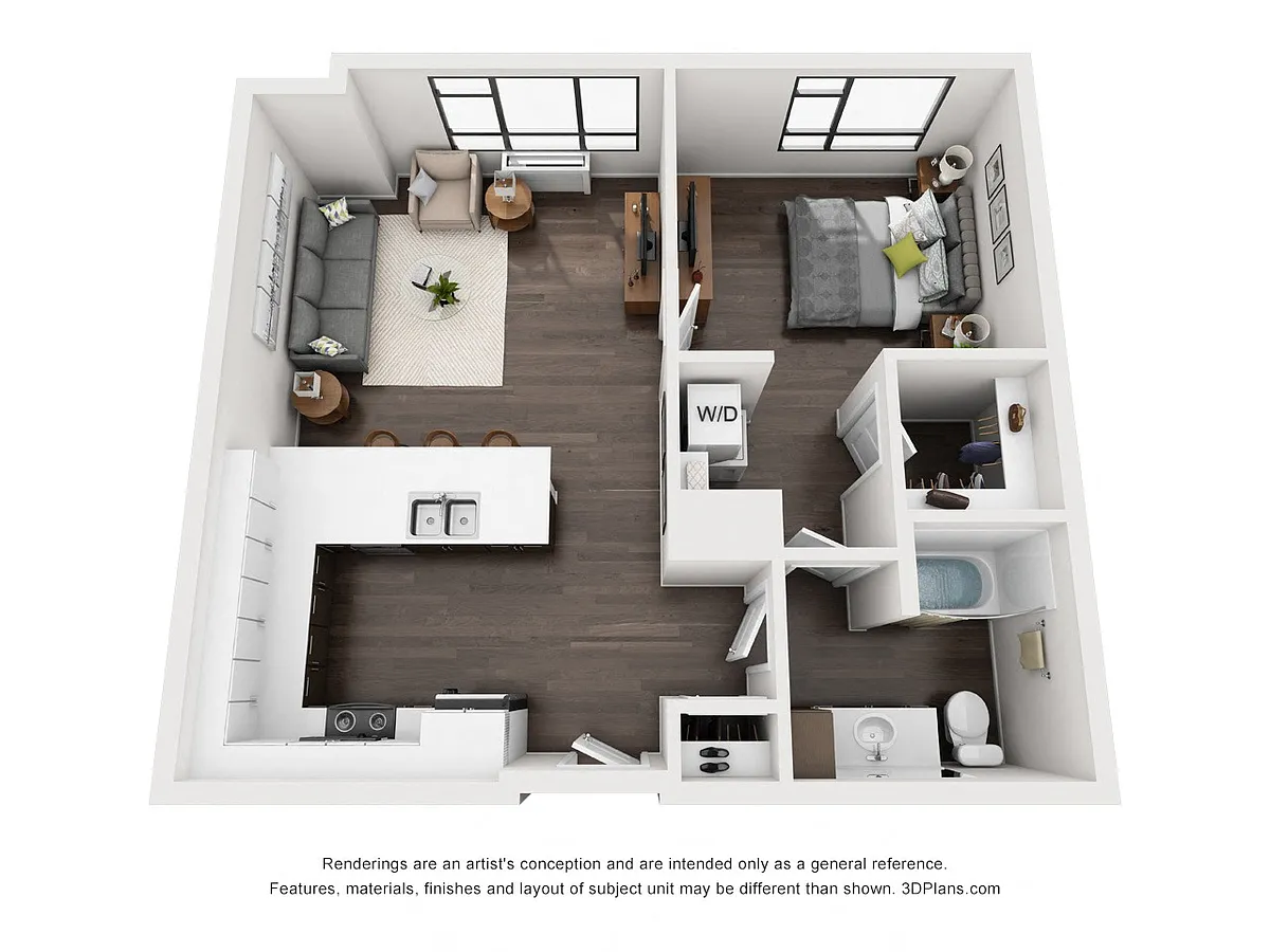 Floor plan 1D1