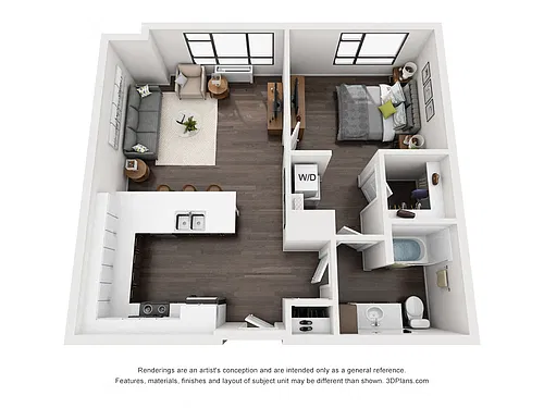 Floor plan 1D1