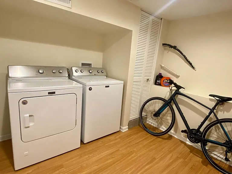 In unit Laundry/Storage