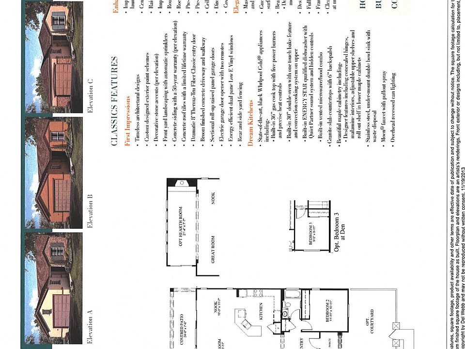 North Star Model Floor Plan