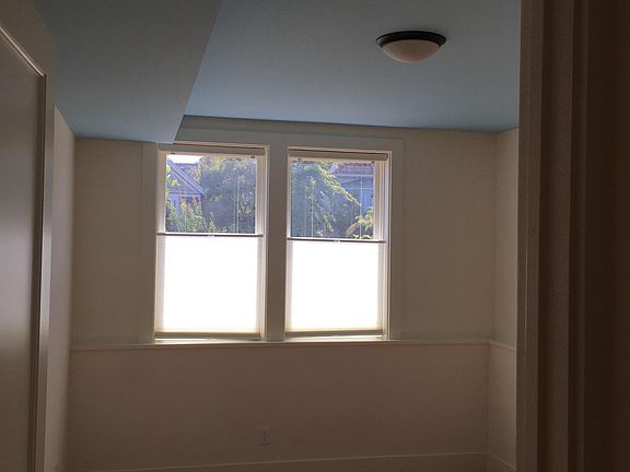 bedroom, looking west