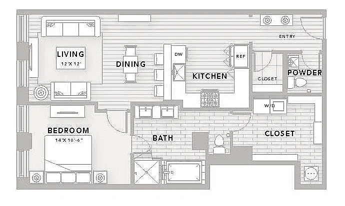 Floor plan A17
