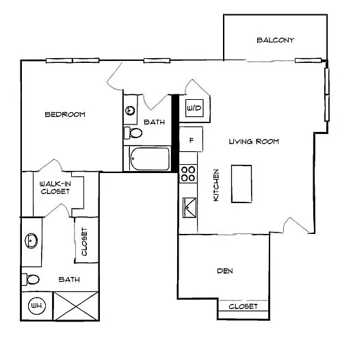 Floor plan Design 1E