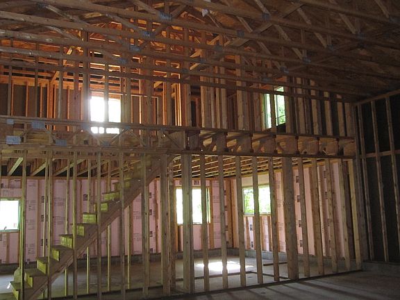 Some stud walls
