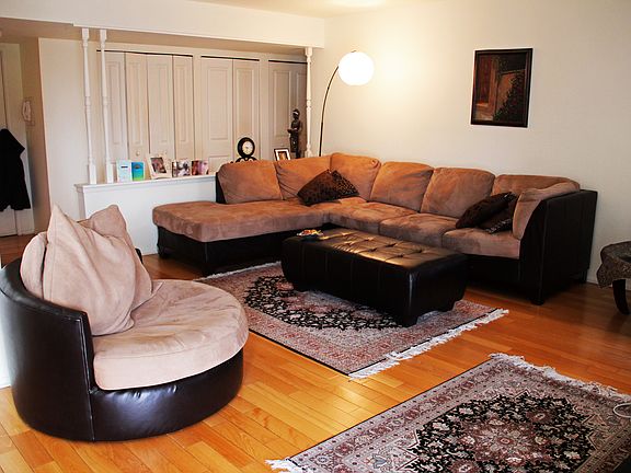 Living room from dining