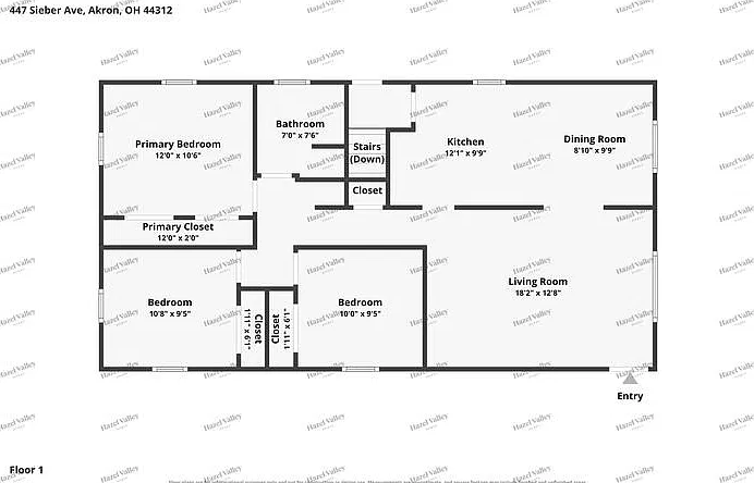 3 bed, 1.0 bath, 1008 sqft, $1,645 — Photo 3