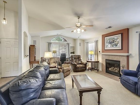 Lots of natural light adds to the appeal of the great room.