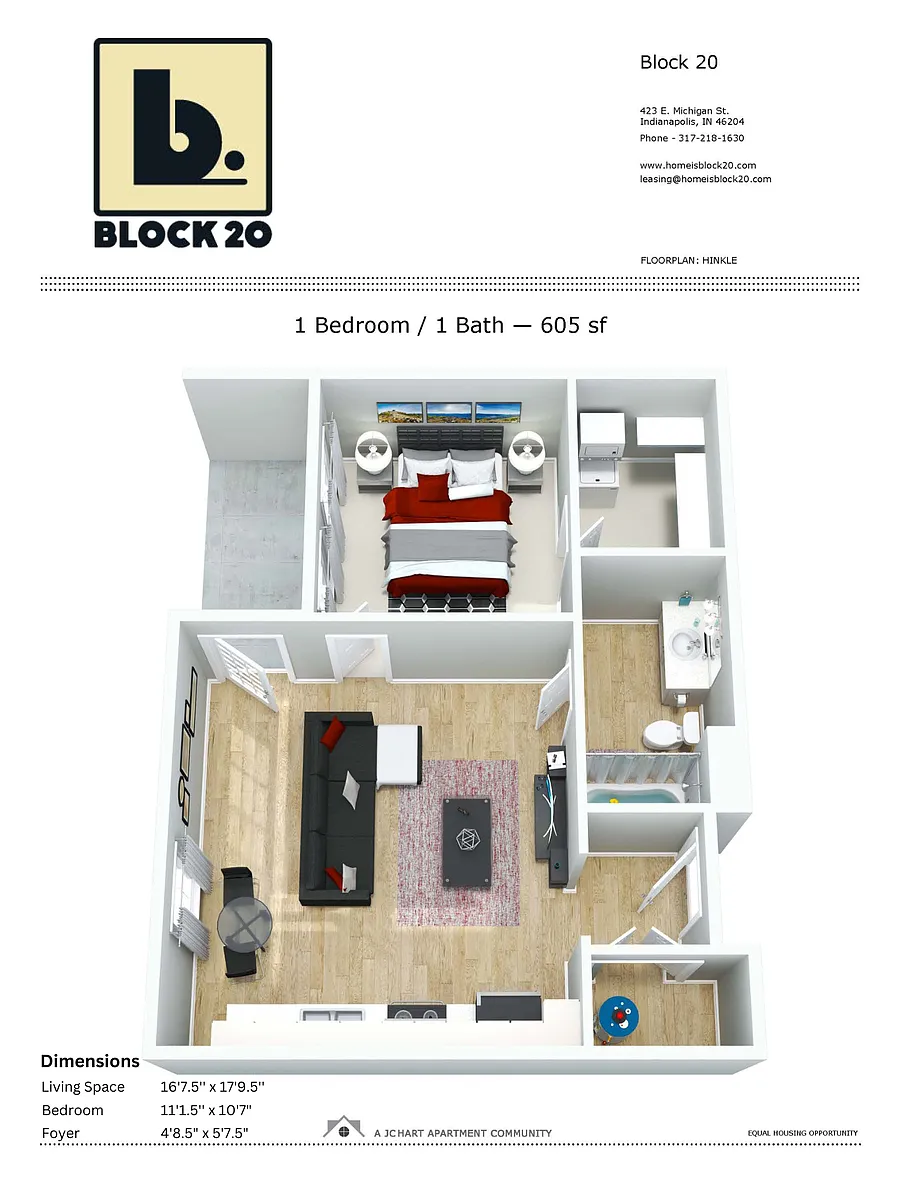Floor plan Hinkle