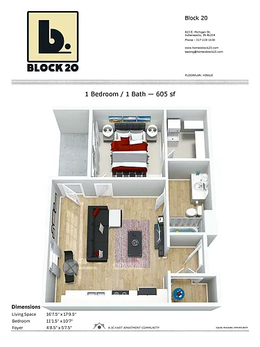 Floor plan Hinkle