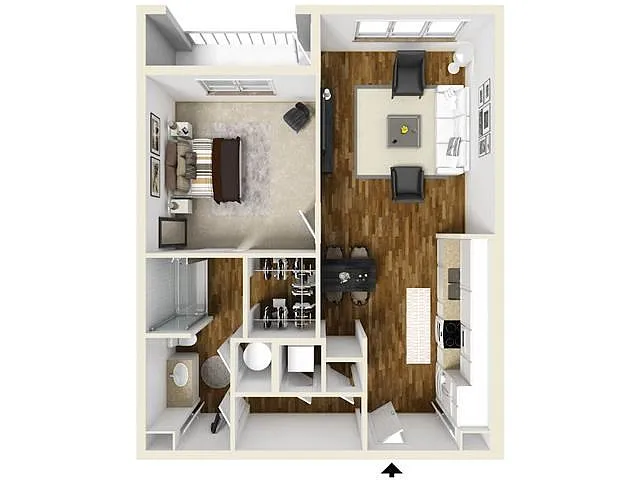 Floor plan The Acorn