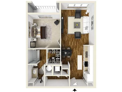 Floor plan The Acorn