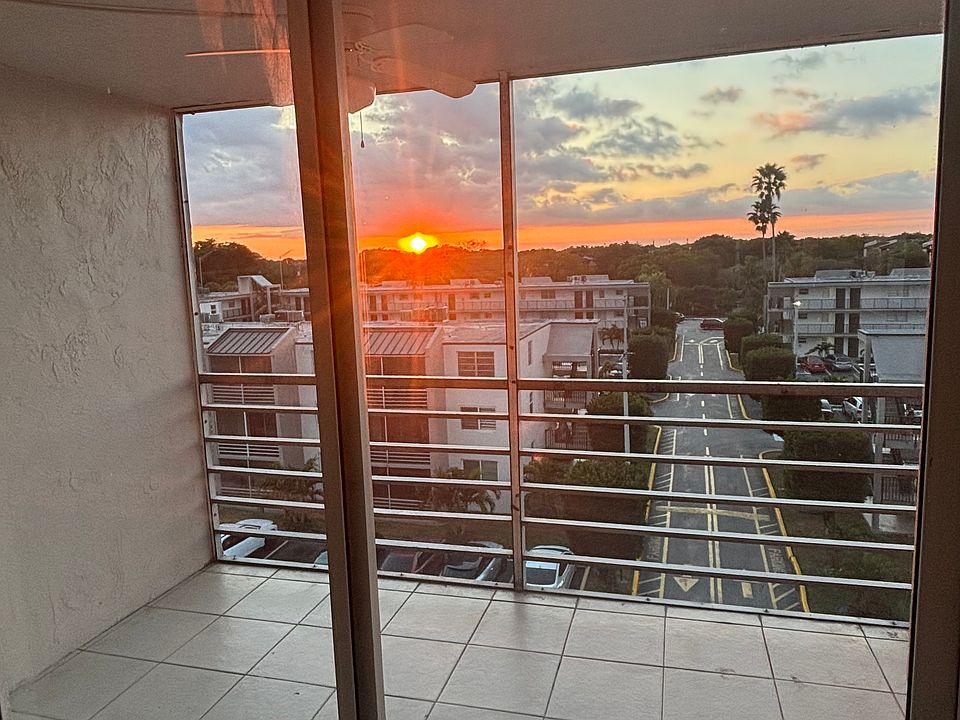Sunset facing balcony!