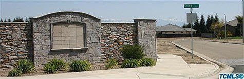 Entrance to Valley Oak Subdivision via Shirk, south of Walnut.