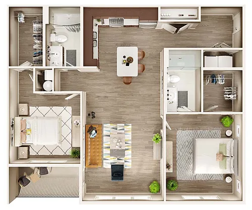 Floor plan B1