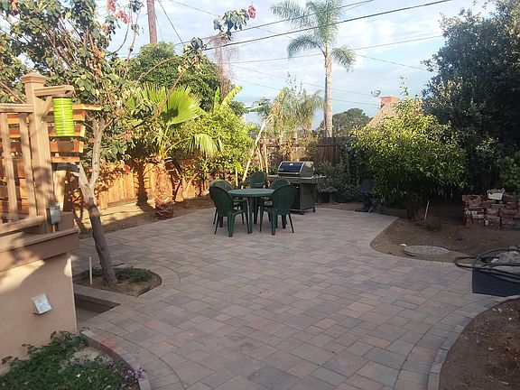 Semi private secluded garden