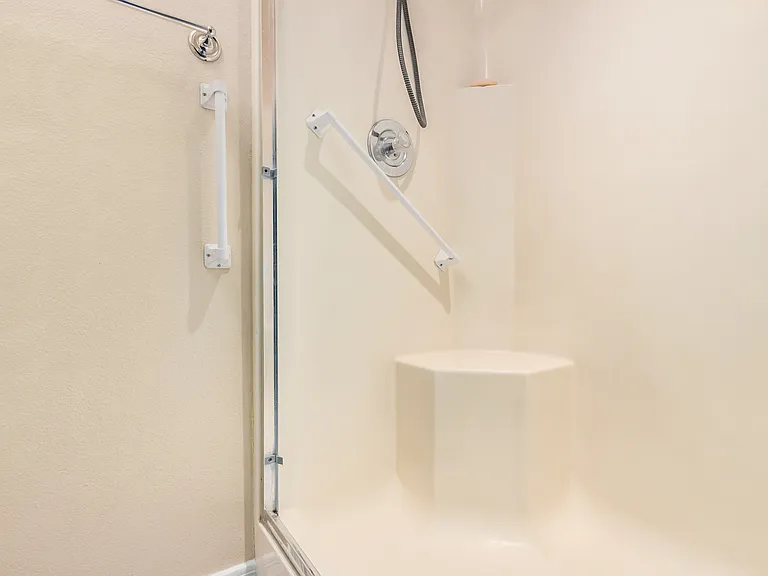 Primary bath walk in shower