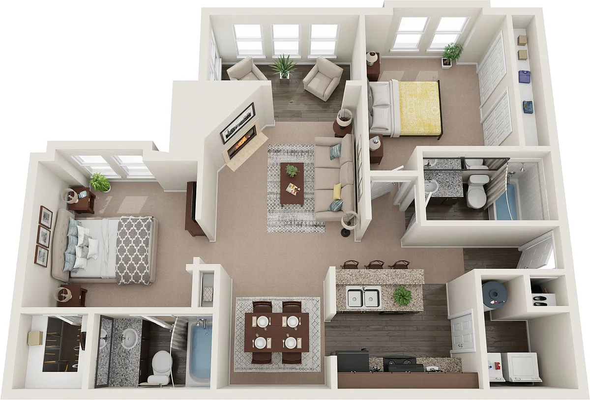 Floor plan B2AR1