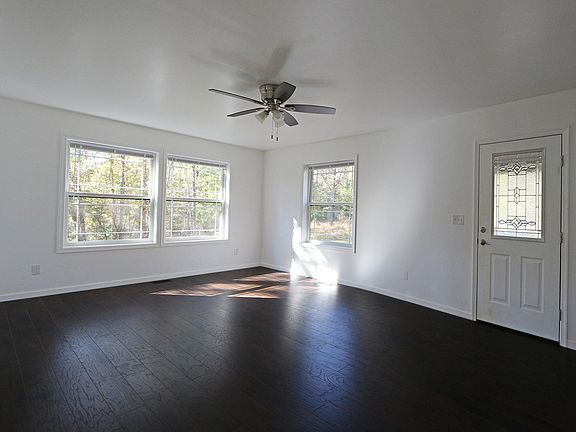 Living room - large windows to bring the natural setting inside