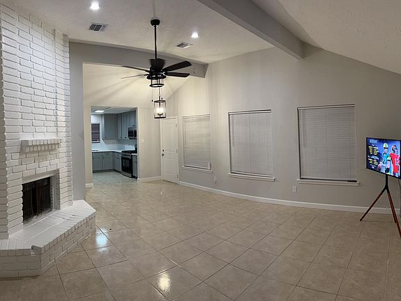 Living Area from entrance. LEDs on dimmers